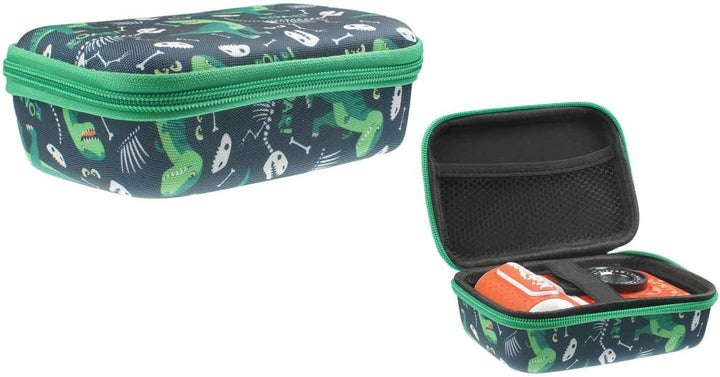 caseroxx Kinderkamera Tasche passend für VTech KidiZoom Print Cam in vielen Farben und Designs, Schu