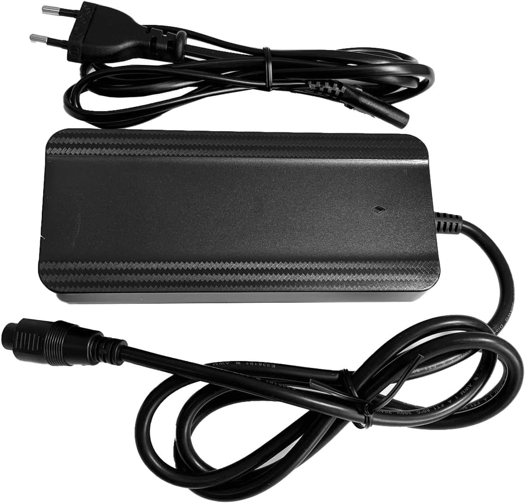 Enerpower Ladegerät 42V 2A 85 Watt 5-Pins Rund für 36V Akkus für Fischer, Phylion, Devron, Lifebike,