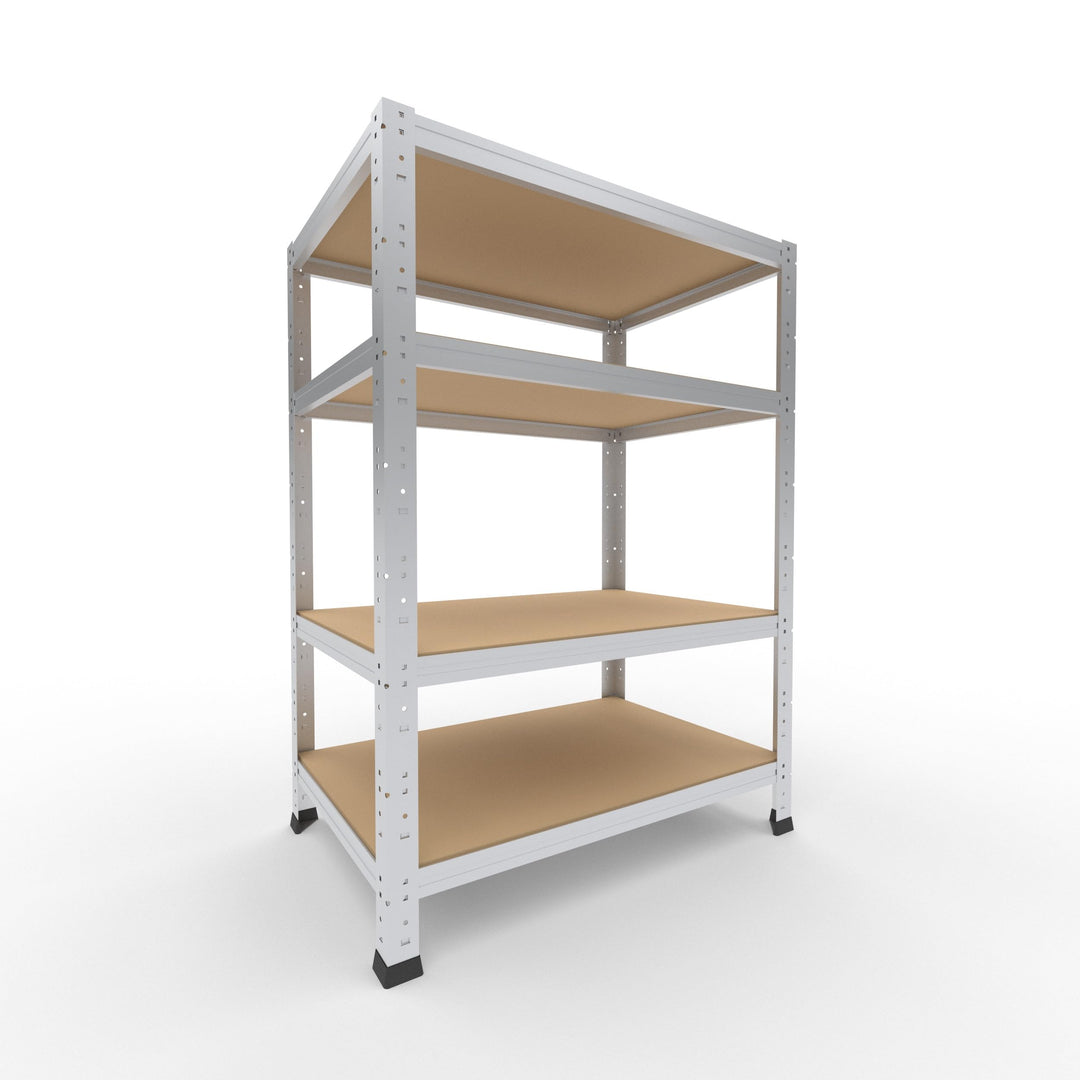 shelfplaza® 100x75x50cm Home Schwerlastregal verzinkt/Metallregal mit 4 Böden/Kellerregal Metall, Ga