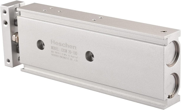Heschen Doppelter Aluminium-Luftzylinder, CXSM 20-100, Führungsstangen-Platte, Doppelstabgeführt, Pn