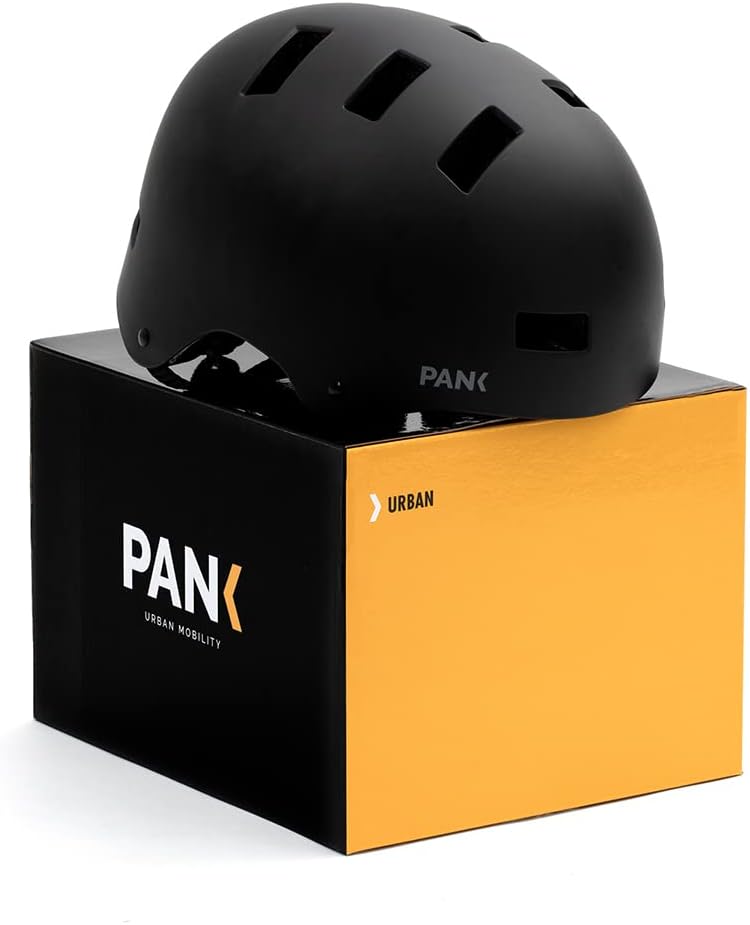 PANK Premium Urban Fahrradhelm Herren Damen Skaterhelm BMX E-Scooter Skateboard Scooter Inlineskates
