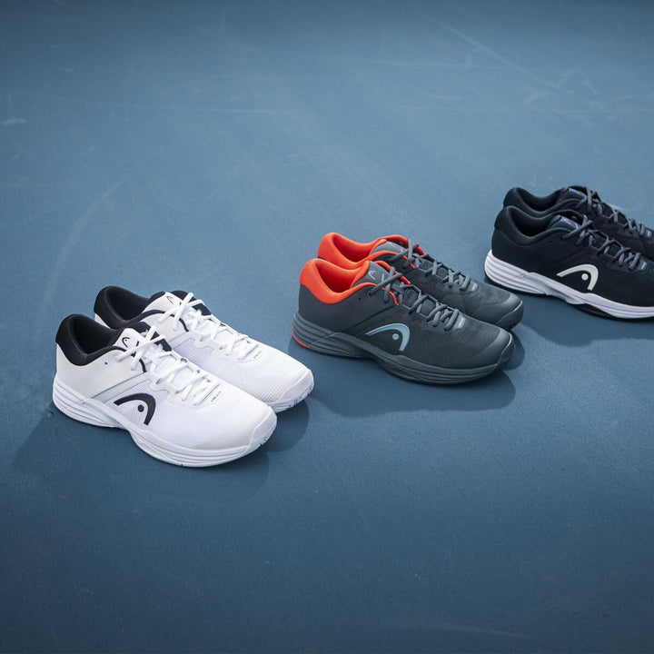 HEAD Herren Revolt Evo 2.0 Men Tennisschuhe 42 EU Weiss Schwarz, 42 EU Weiß Schwarz