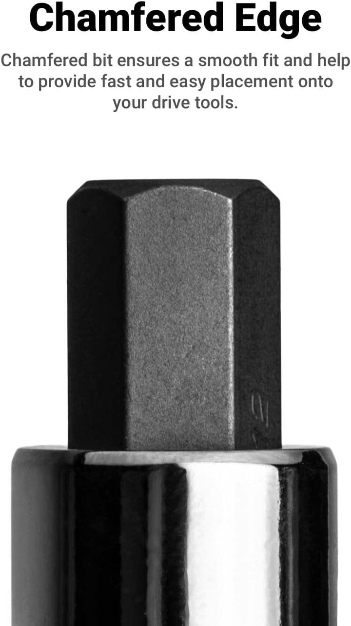 Capri Tools Innensechskant-Bit-Steckschlüsselsatz, SAE, Advanced Series, 13-teilig SAE / Advanced Se