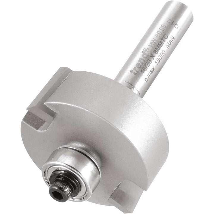 Trend Professioneller Kugelgelagerter Falzfräser, 8 mm Schaft, 35 mm Schnittdurchmesser, 12.7 mm Sch