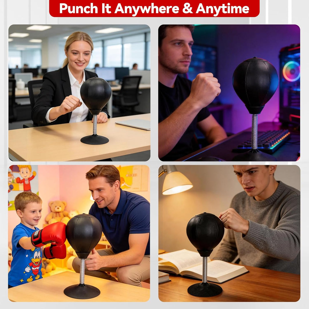 Leapiture Boxsack für den Schreibtisch, Boxball für den Schreibtisch, Stehpult, Tisch, Boxball mit S