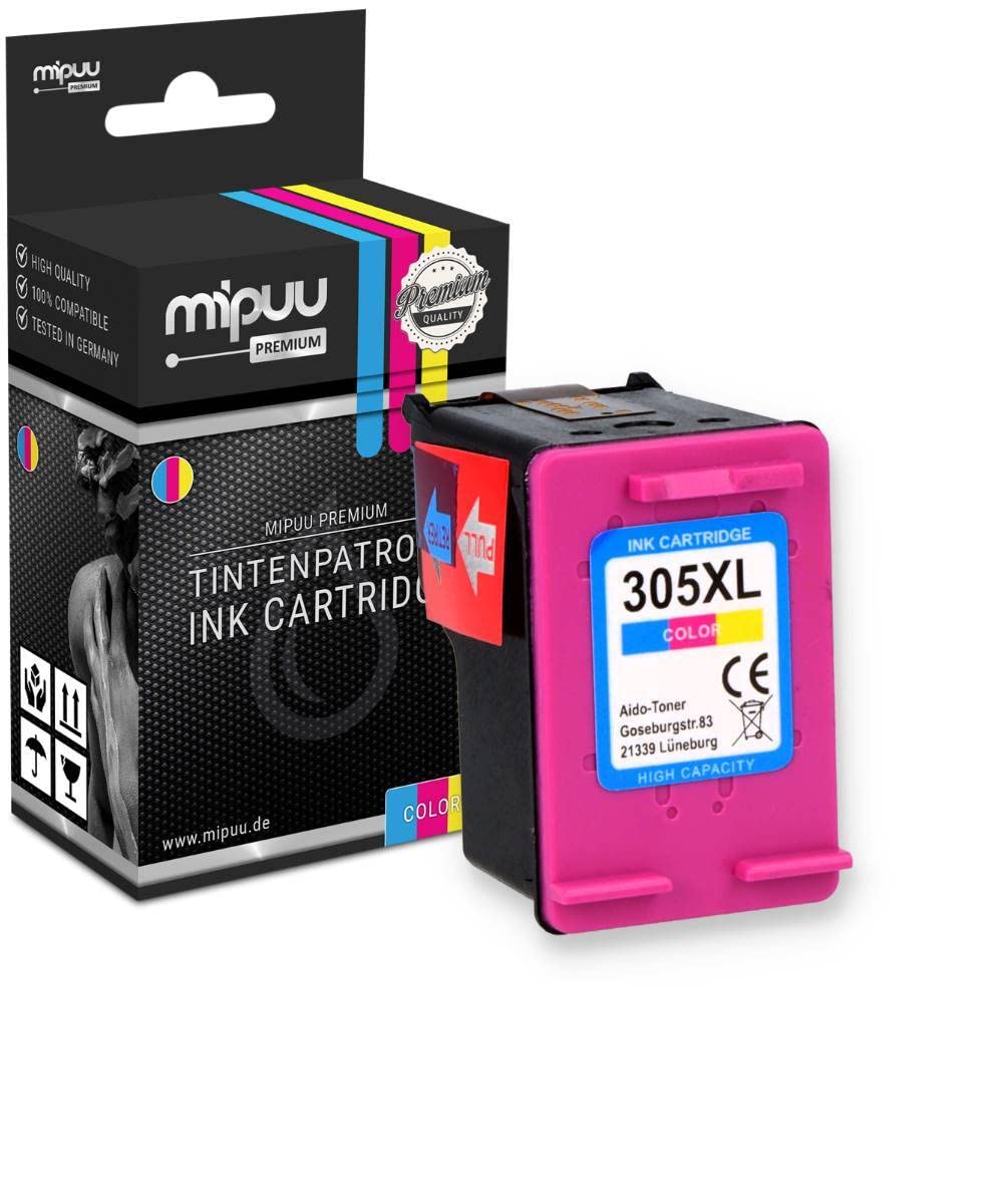 Mipuu Tinte kompatibel für HP 305XL 305 XL Color für HP DeskJet 2700 2710 2720 2730 Plus 4100 4110 4