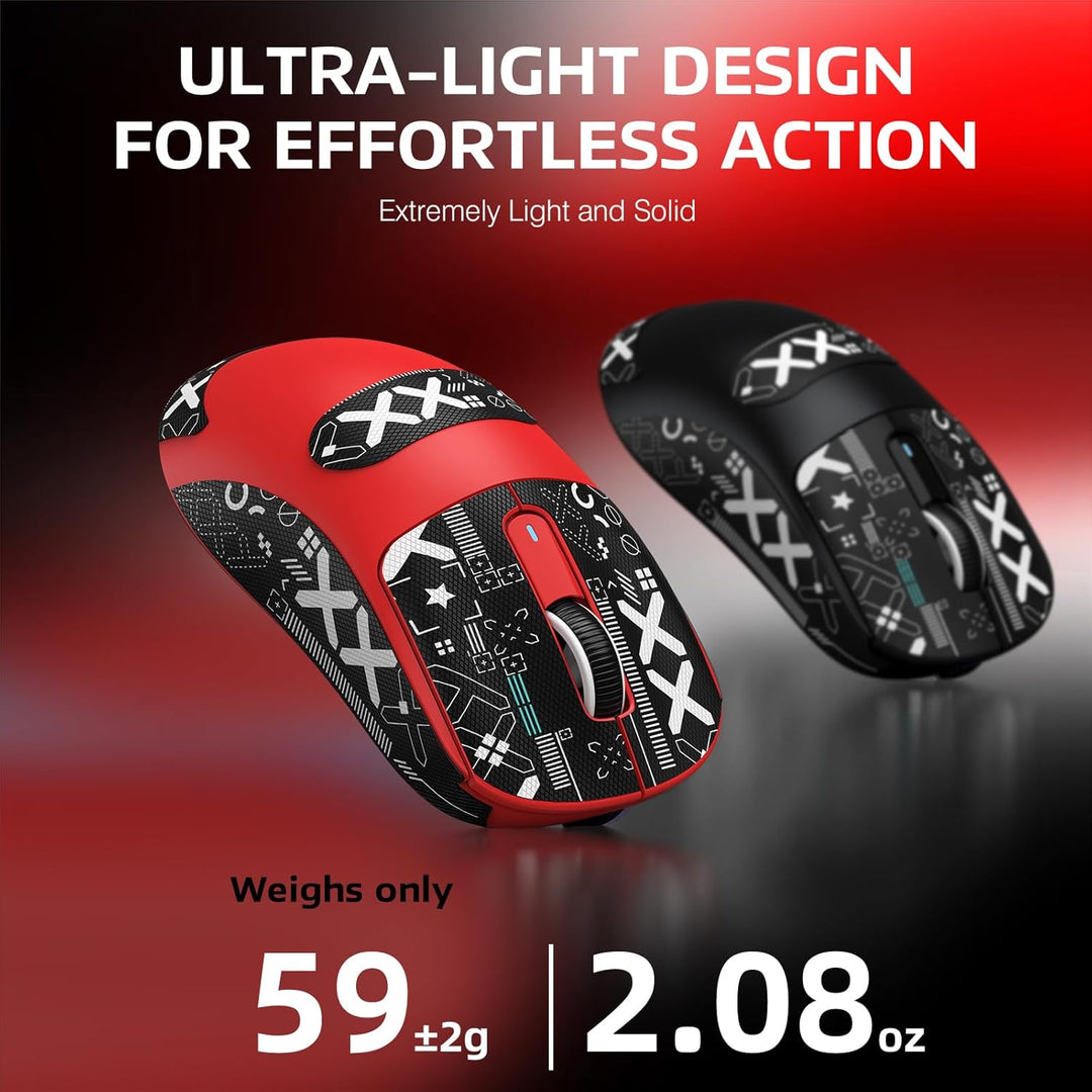 VGN Game Power Attack Shark X3PRO 59g Superlight Kabellose Gaming-Maus, 4K/8KHz Abfragerate, 26000DP