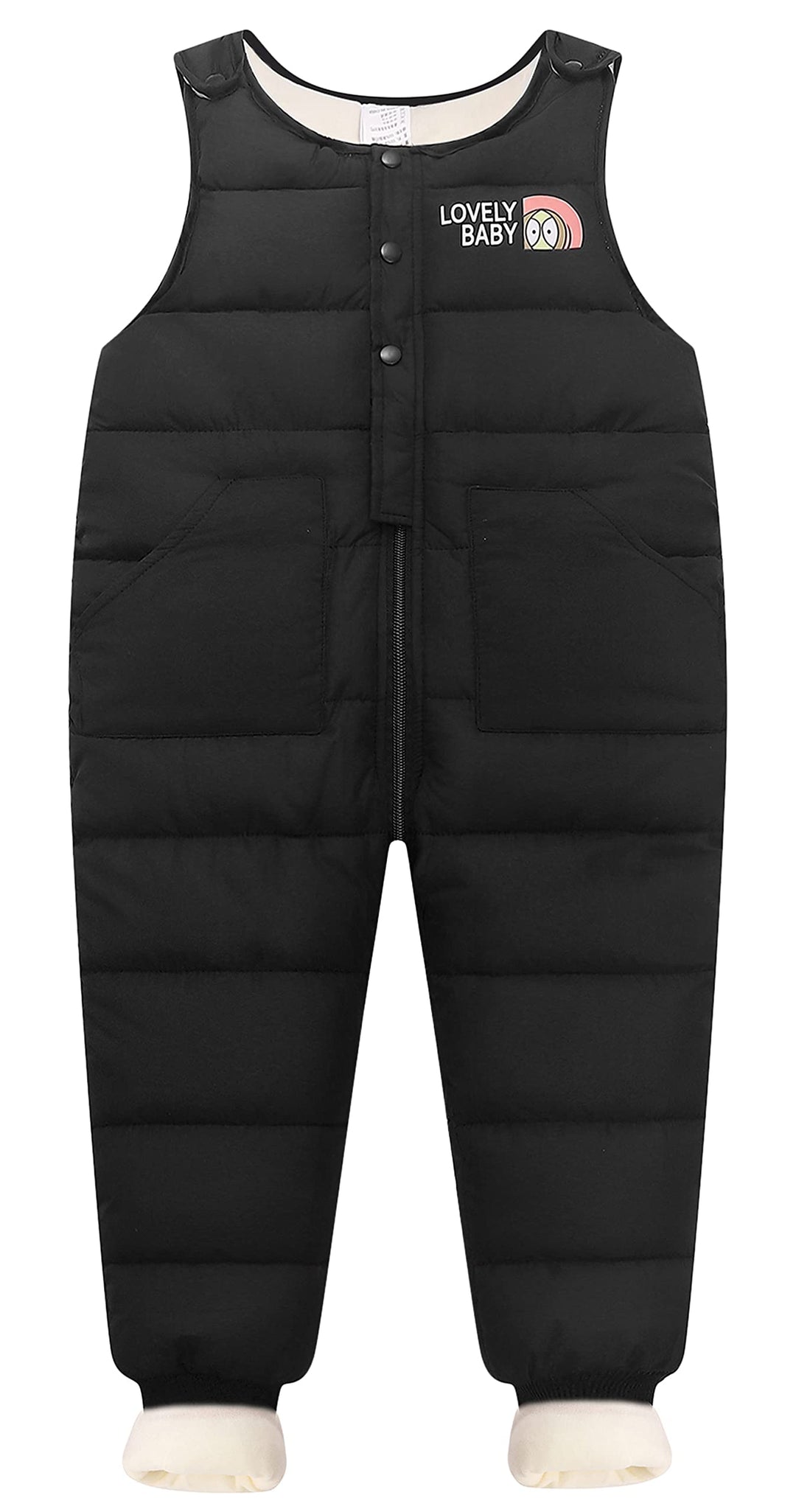 SEAUR Baby Winterhose Dick Daunenhose Leicht Schneehose Kleinkind Winddicht Warm Skihose Outdoorhose