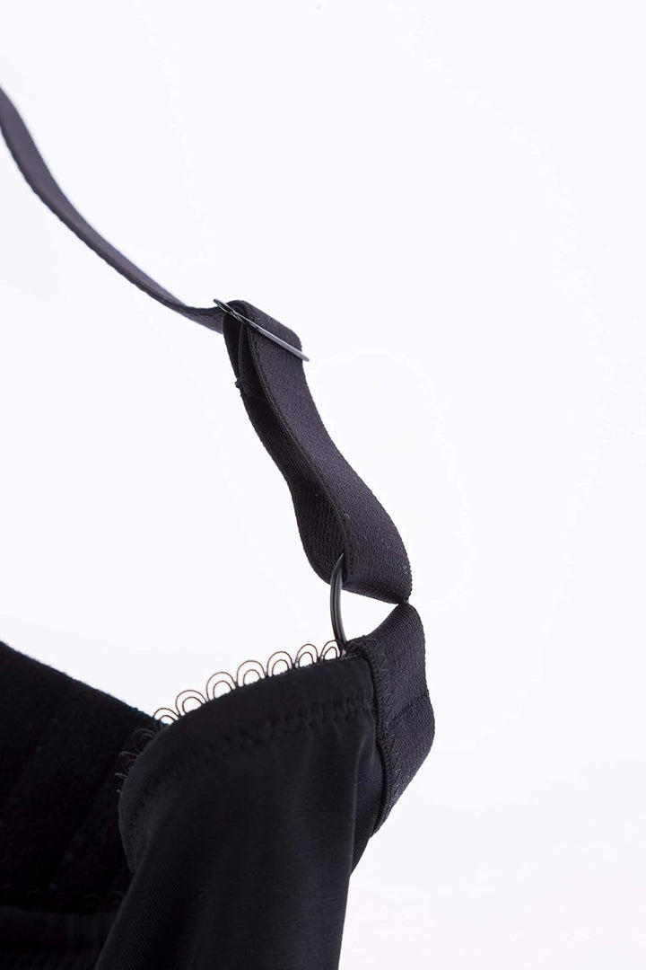 Ulla Popken Damen Bügel-BH, Softschale, Cup B-e Bügel-BH, Softschale, Cup B-E 105F Schwarz, 105F Sch