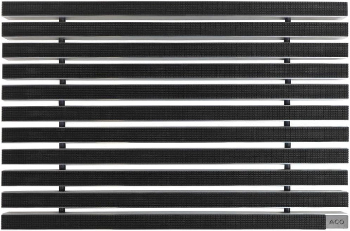 ACO Self® Vario Schuhabstreifer - Gummi Schwarz 100 cm x 50 cm (B x H), 100 cm x 50 cm (B x H)