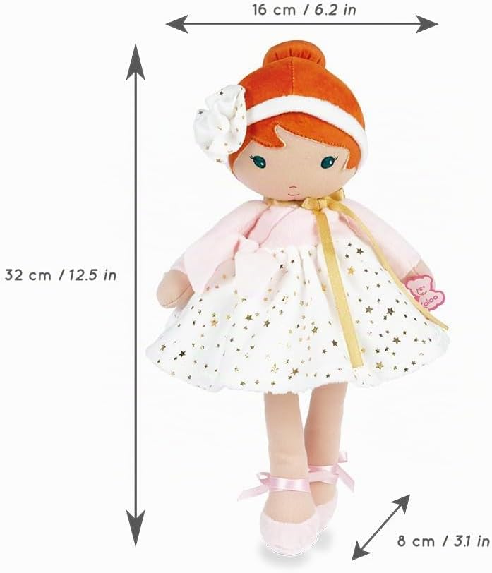KALOO Tendresse - Schmusepuppe Valentine Gross, 32 cm 32cm Valentine, 32cm Valentine