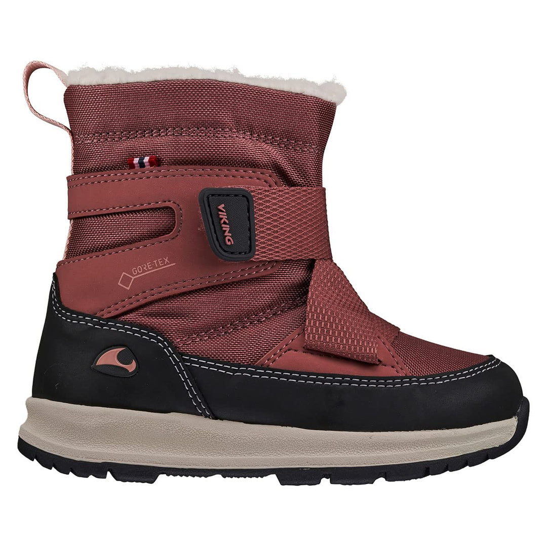 Viking Unisex Kinder Verglas Warm GTX 1v Schneestiefel 23 EU Peach Charcoal, 23 EU Peach Charcoal