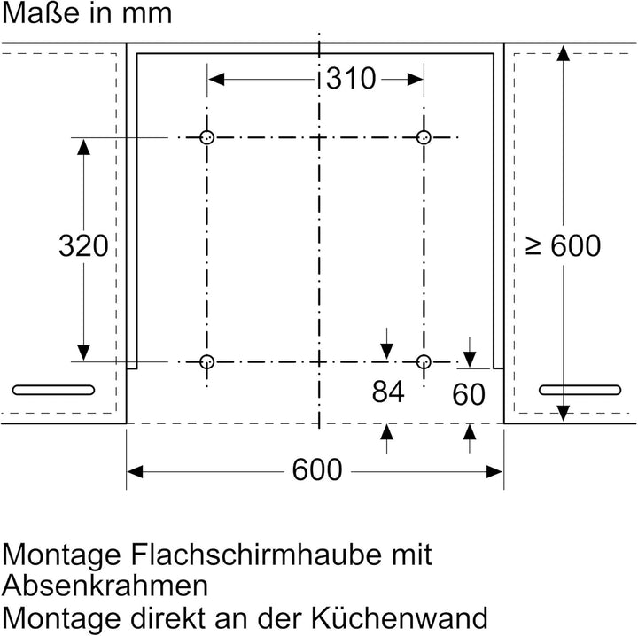 Neff Z54TL60X0 Dunstabzugshaubenzubehör/Einbaugerät