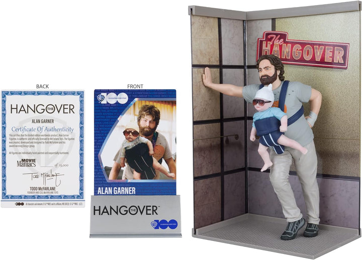 Hangover Movie Maniacs Actionfigur Alan Garner 18 cm Modern, Modern