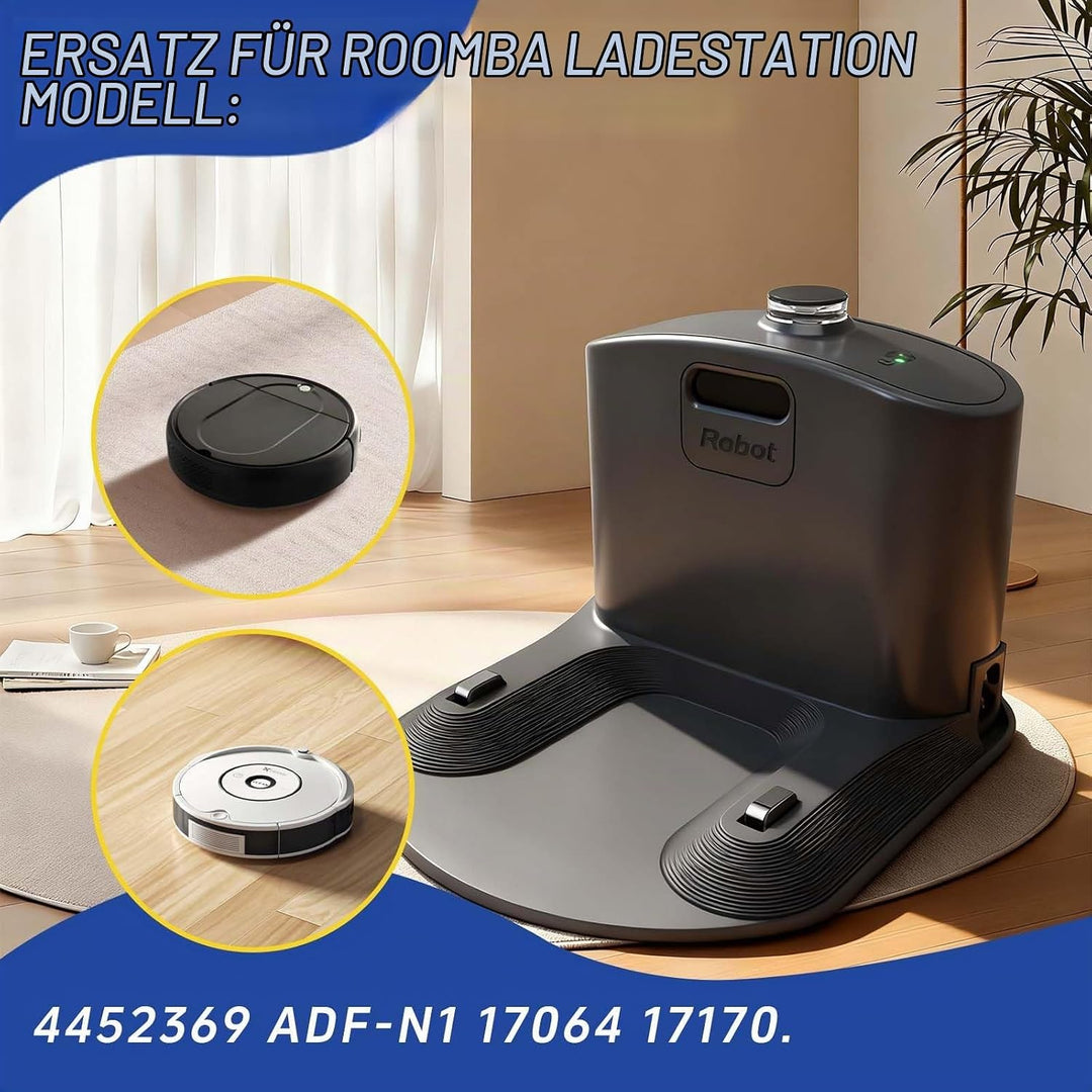 Dockingstation Charger Dock Ladeständer Zubehör Kompatibel mit iRobot Roomba E5 E6 I1 I3 I4 I6 I7 I8