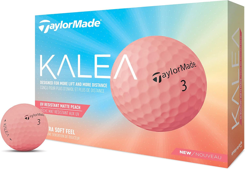 Taylormade Damen Kalea Golfball 2022 Pfirsich, Pfirsich