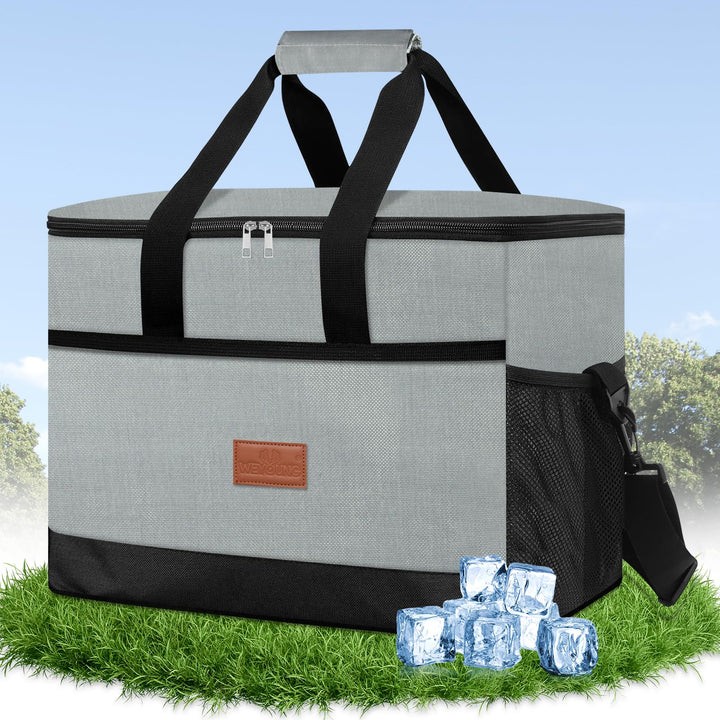 30L Kühltasche, Gross Picknicktasche, Auslaufsicher &amp; Wasserdicht, Klappbare Lunchtasche, Isoliertas