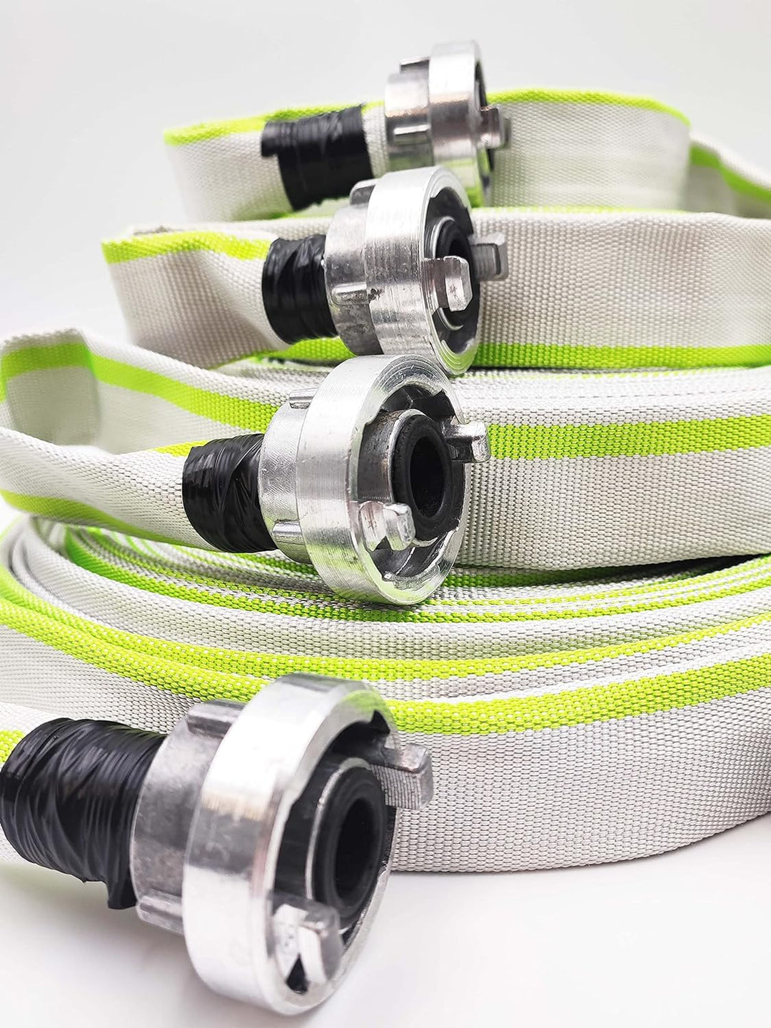 1 Zoll | D-25-20 m Industrieschlauch | Feuerwehrschlauch | Bauschlauch | Flachschlauch | Schlauch mi