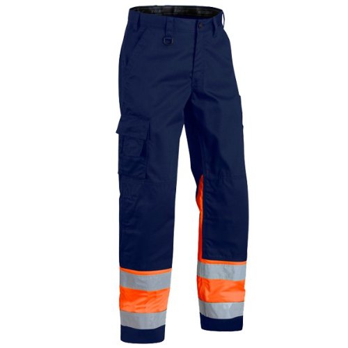 Blaklader 15641811 Hose mit hoher Sichtbarkeit, Schwarz/Gelb, grootte D96 D96 Black / Yellow, D96 Bl