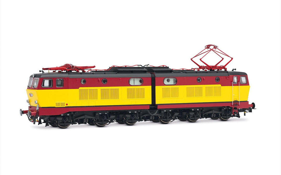 Rivarossi HR2965 FS, E.656 1. Serie in Tee-Versuchslackierung, Folge. IV, Rot/Gelb