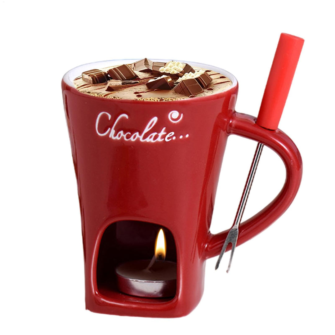 Generisch Schokofondue Tasse - Keramik Schokoladenfondue Tasse | Keramik Schokoladen Fondue Kaffeeta