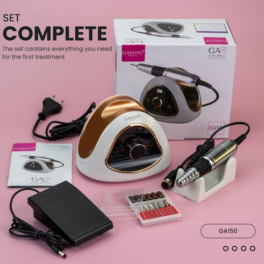 Nagelfräser für Gelnägel | Nail Drill 68W | Elektrische Nagelfeile | Maniküre Pediküre Set Elektrisc
