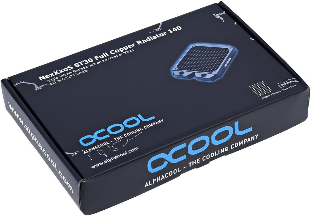 Alphacool 14196 NexXxoS ST30 Full Copper 140mm Radiator Wasserkühlung Radiatoren