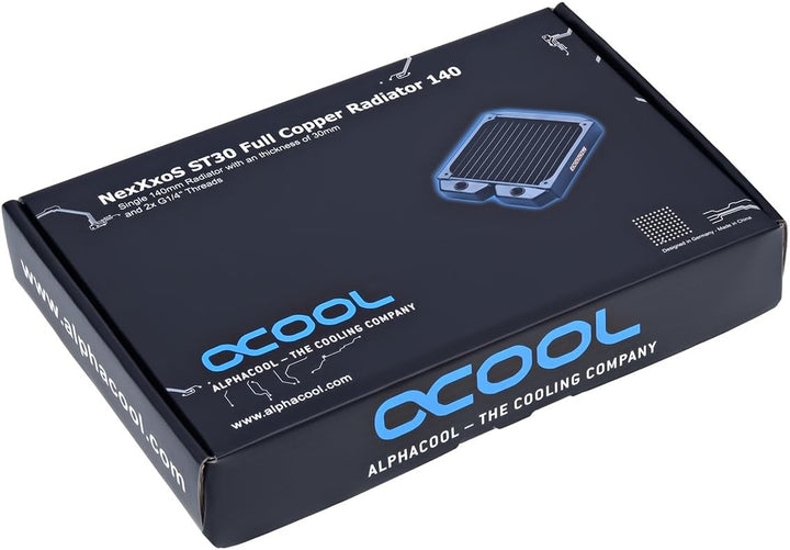 Alphacool 14196 NexXxoS ST30 Full Copper 140mm Radiator Wasserkühlung Radiatoren