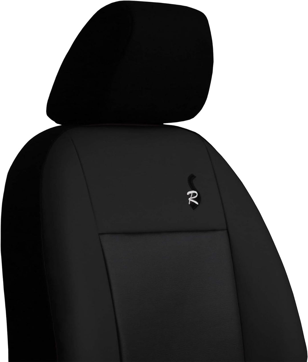 GSC Sitzbezüge Universal Schonbezüge kompatibel mit Hyundai i10 I Schwarz, Schwarz