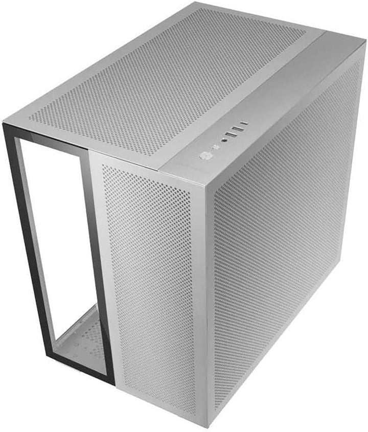 Mars Gaming MC-NOVA, Custom XXL E-ATX Gaming Tower, Luft- und Raumfahrt-Aluminium, Full Dual Window
