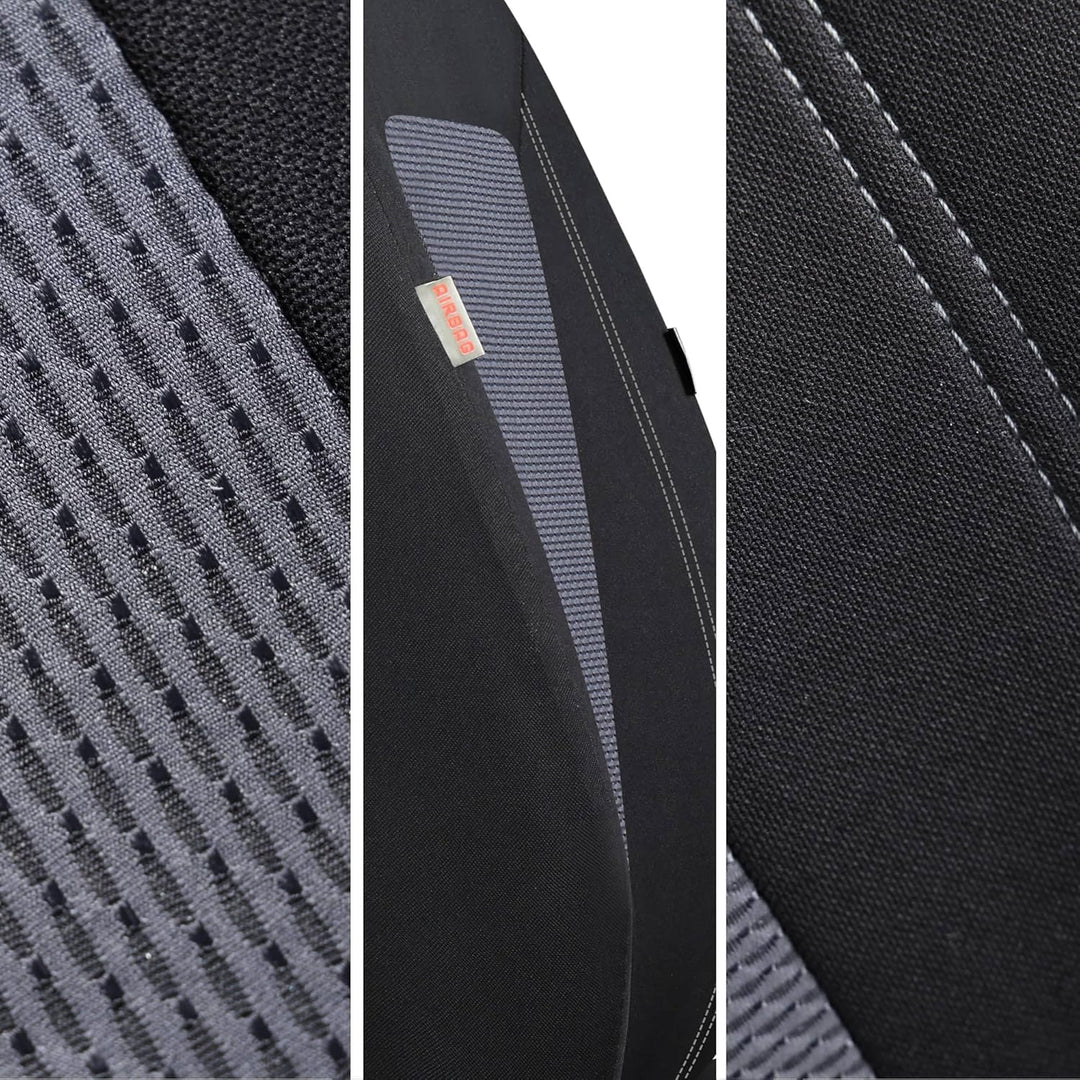 Schonbezüge Sitzbezüge für Mercedes B-Klasse W245 Bj 2005-11 in Schwarz/Grau TF4