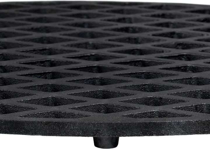 BBQ-Toro Gusseisen Grillrost für Ø 57 cm Kugelgrill | Ø 54 cm | bereits eingebrannt - preseasoned |