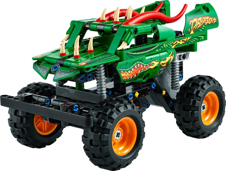 Lego Technic 3er Set: 42149 Monster Jam Dragon, 42150 Monster Jam Monster Mutt Dalmatian & 30655 Gab