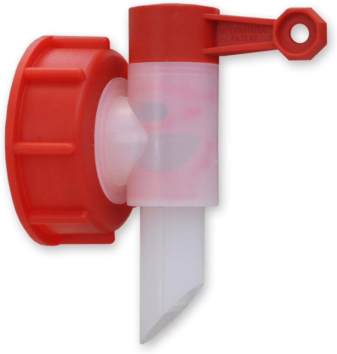 plasteo® 3er Set: 30 Liter Getränke u.Trinkwasserkanister Wassertank Behälter Natur mit 1 Hahn und 3