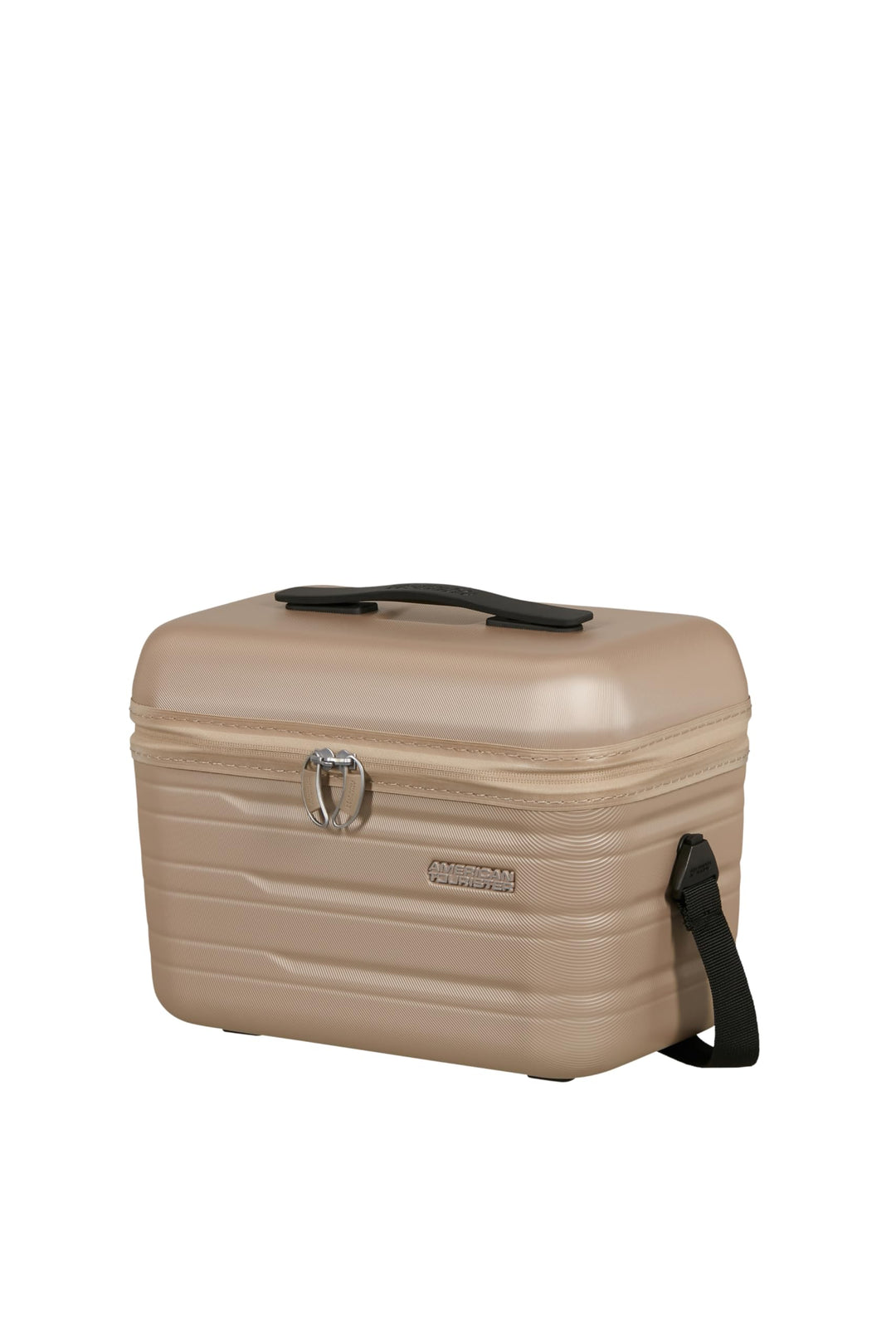 American Tourister Kosmetiktasche Flashline Beauty Case Ivory Gold Taupe Elfenbeingold, Elfenbeingol