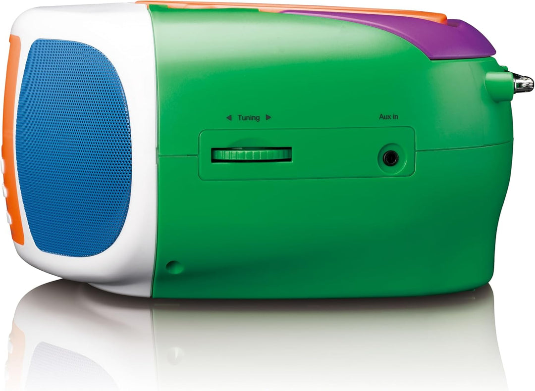 Lenco SCD-861KIDS - Tragbares DAB+/FM-Radio für Kinder mit Bluetooth® 5.3, CD-Player, Stereo-Sound,