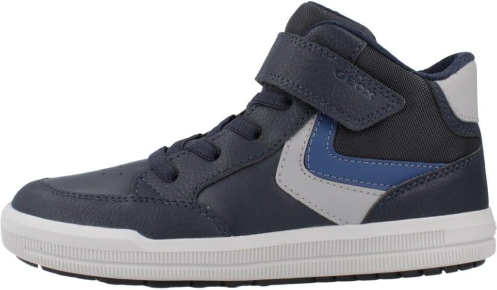 Geox Jungen J Arzach Boy A Sneaker 24 EU Blau, 24 EU Blau