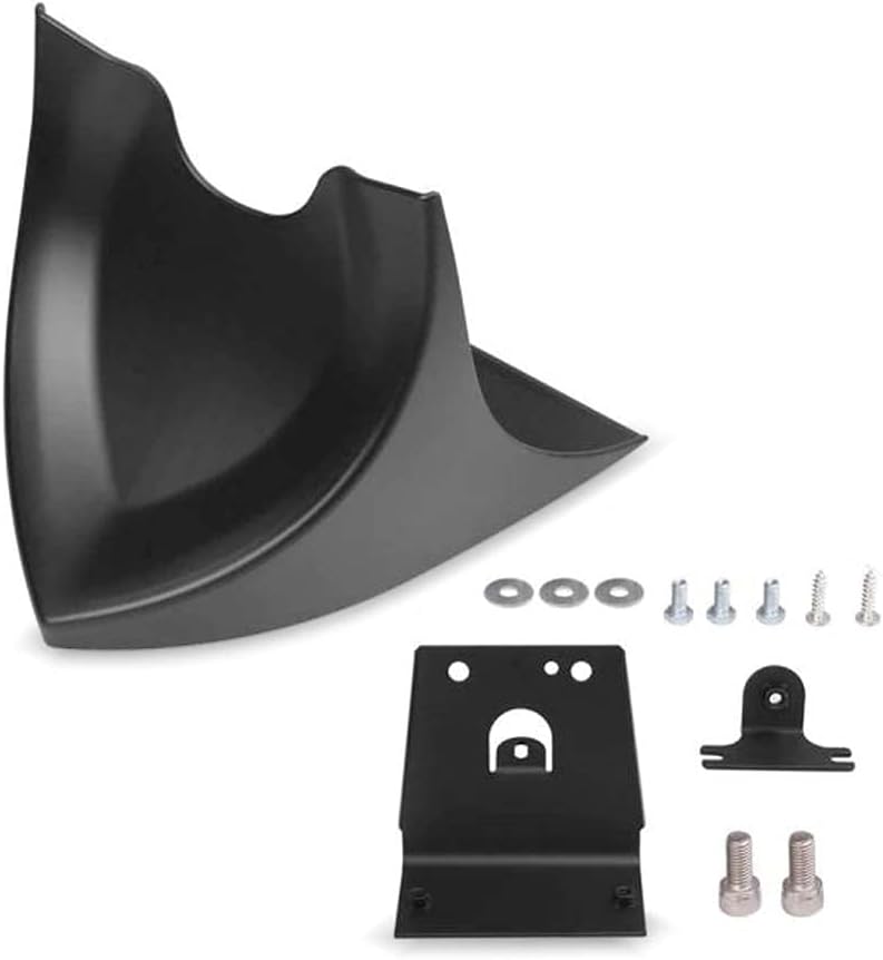 Bugspoiler Kompatibel für Harley-Davidson Sportster 04-20 Motor Spoiler CP6 schwarz matt