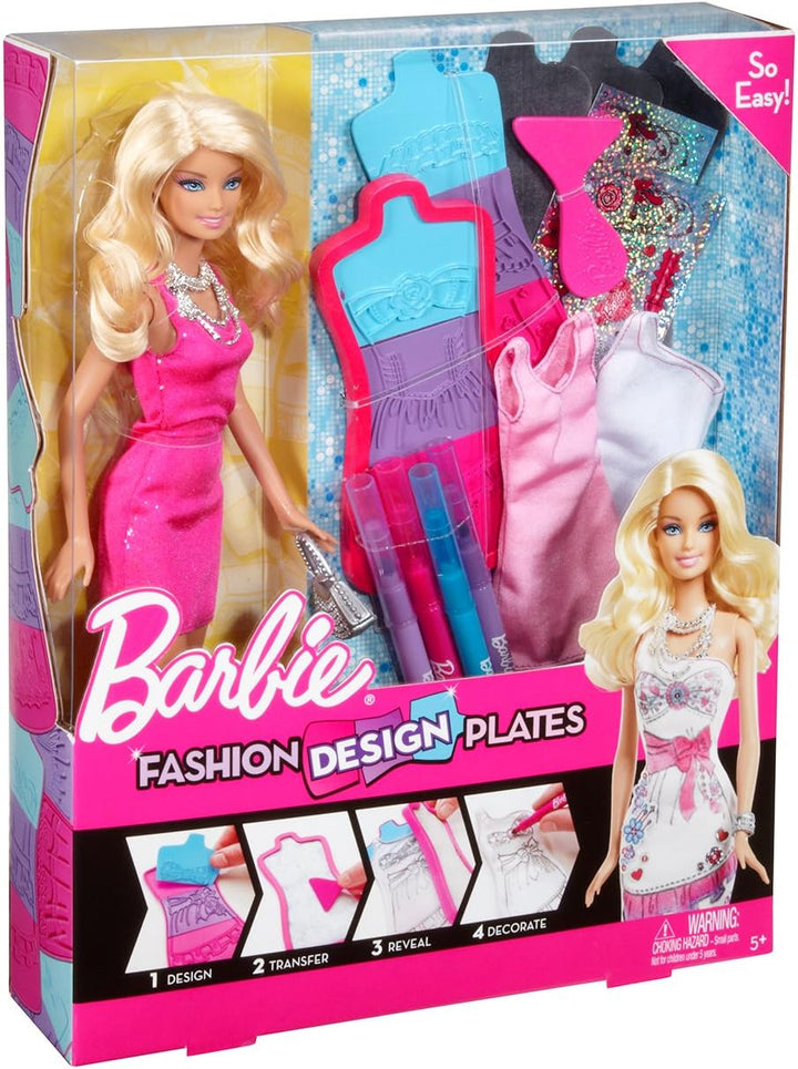 Mattel X7892 - Barbie - Glam Mode-Designer, Puppe mit viel Zubehör