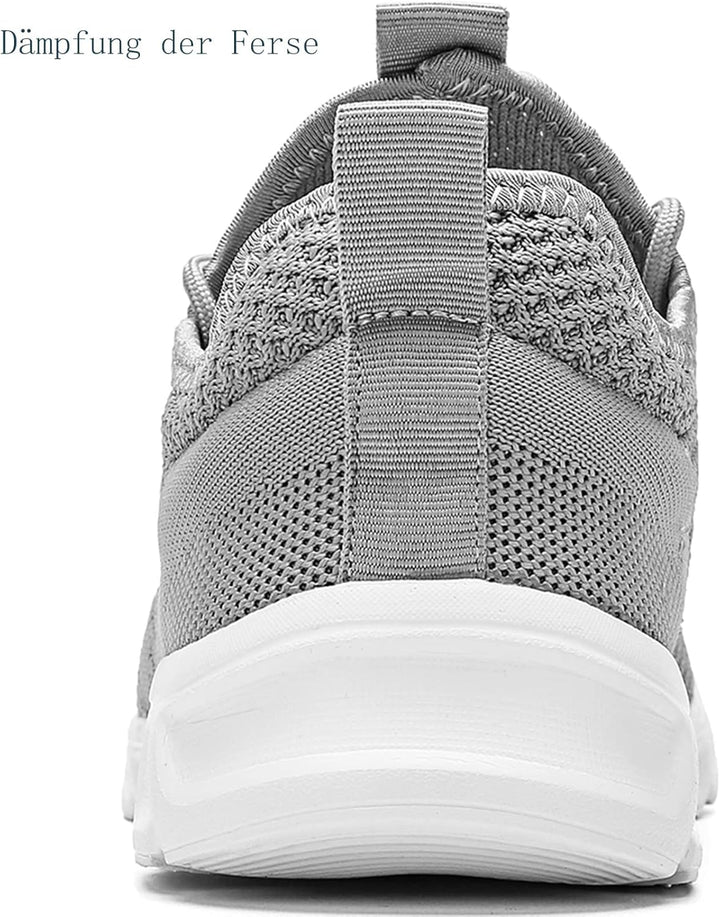 Herren Sneaker Walkingschuhe Atmungsaktiv Strassenlaufschuhe Leicht Freizeit Sportschuhe für Hallen