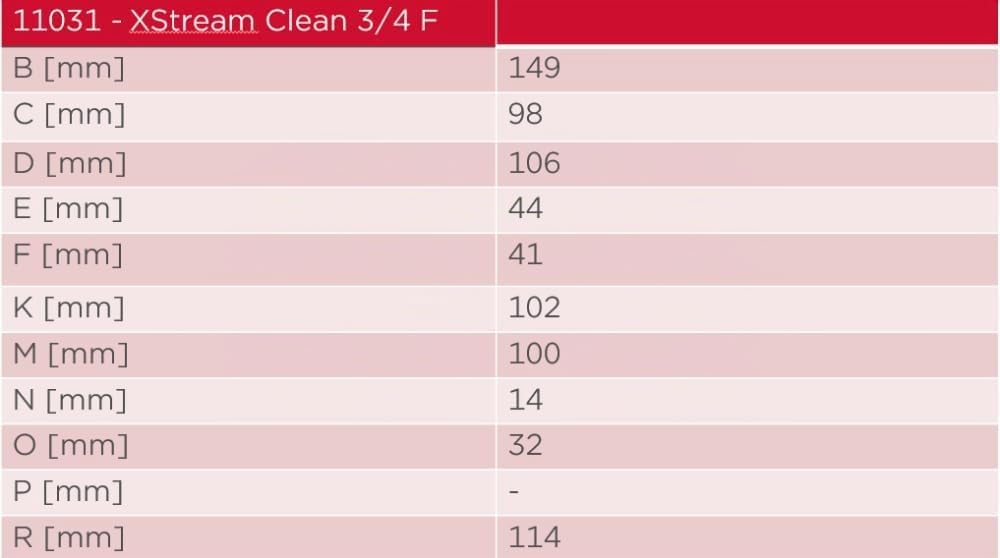 Flamco XStream Clean 3/4''F Schlammabscheider für Heizung-11031 ¾'' F Schwarz, ¾'' F Schwarz