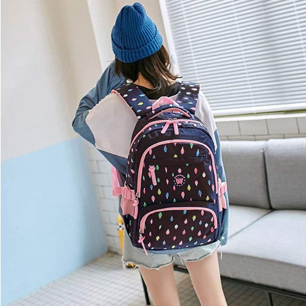 IvyH Rucksack Mädchen Schulrucksack Grosse schulranzen für Mädchen Wasserdicht Kinderrucksack für mä