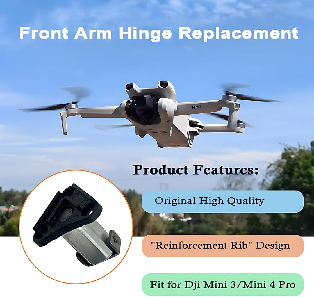Mini 4 Pro Ersatz für die vordere Armwelle für DJI Mavic Mini 3 Armscharnierschrauben für Mini 3 Arm