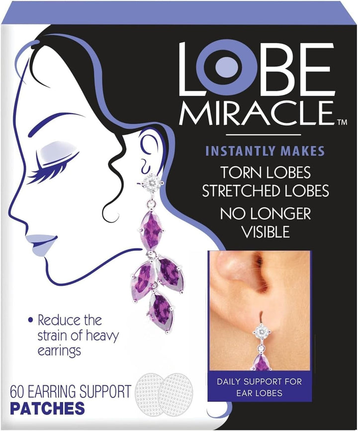 Lobe Miracle Ohrläppchenstützen, 60 Stück Kein Metaltyp, Kein Metaltyp