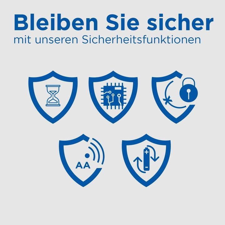 eneloop Basic Ladegerät, für 2-4 AA/AAA NI-MH Akkus, 10 Stunden Ladezeit, 6 Sicherheitsfunktionen La