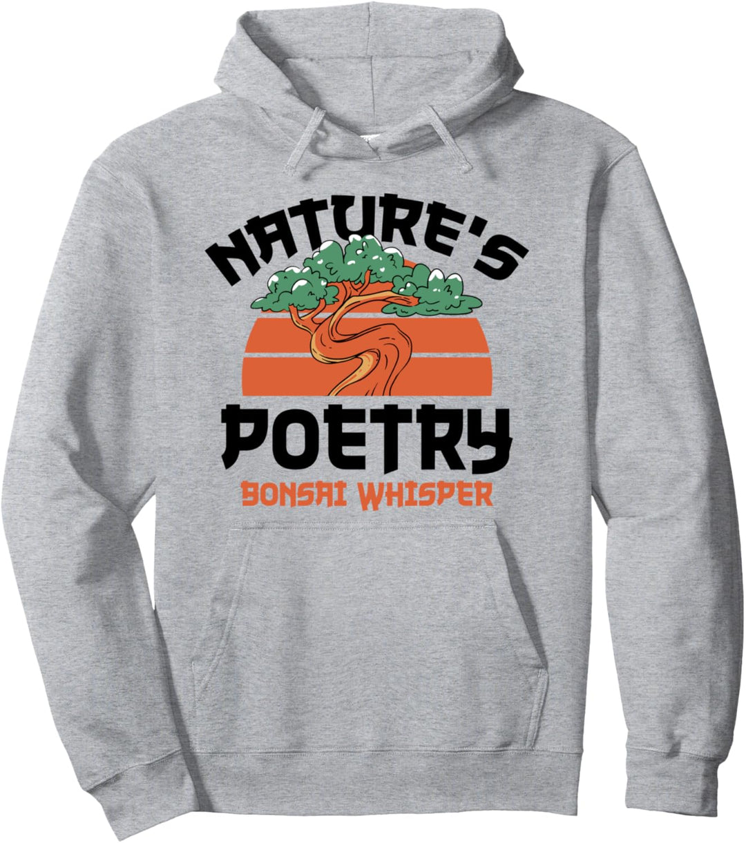 Nature's Poetry Bonsai Whisperer Bonsai Baum Pullover Hoodie