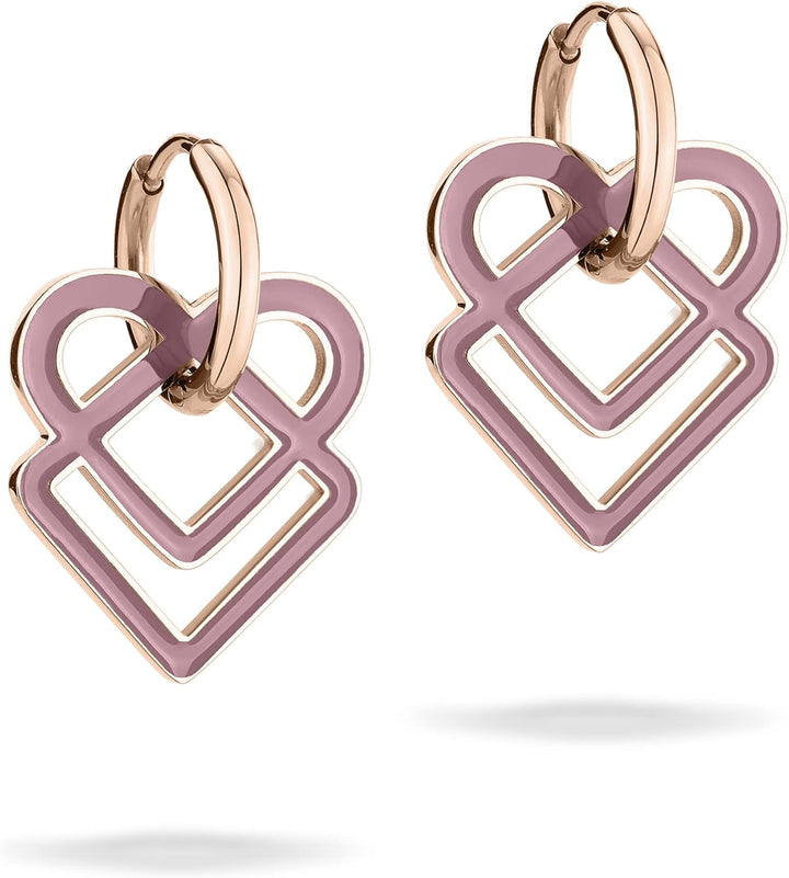 LIEBESKIND BERLIN Herz-Schmuck für Damen – Ketten und Ohrringe aus Edelstahl mit Liebeskind-Herz-Ico