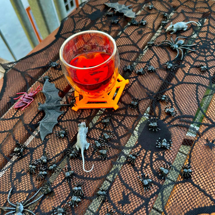 Oblique Unique® Horror Streudeko Fledermäuse 6 Stück Fledermaus Tischdeko für Halloween Deko Faschin