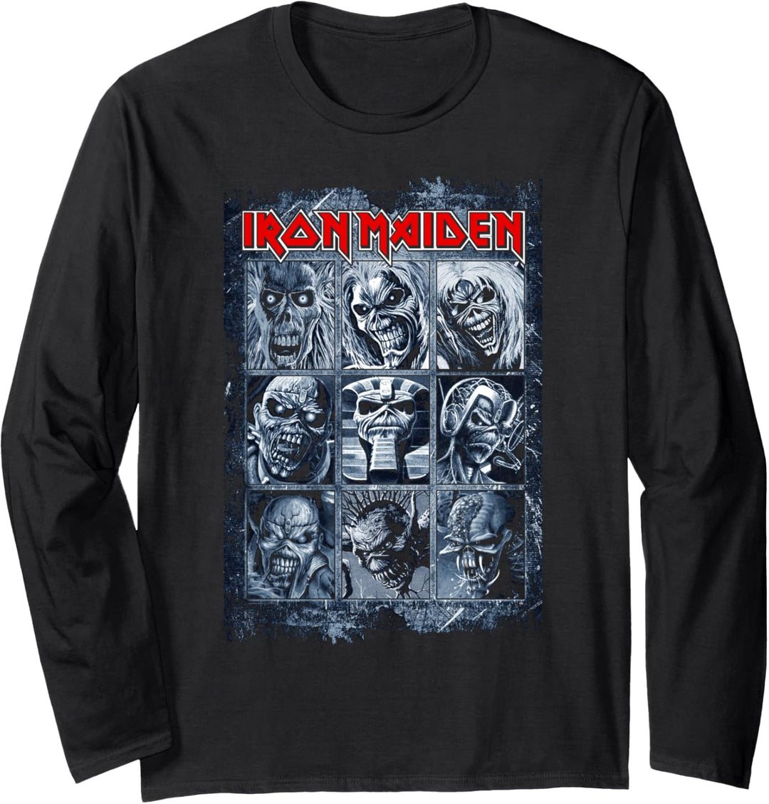 Iron Maiden - Nine Eddies Langarmshirt
