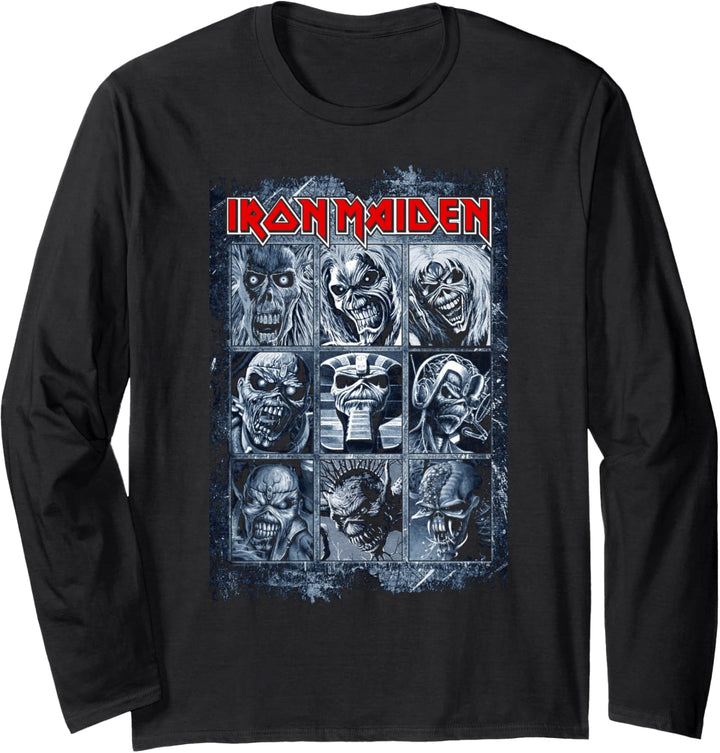 Iron Maiden - Nine Eddies Langarmshirt